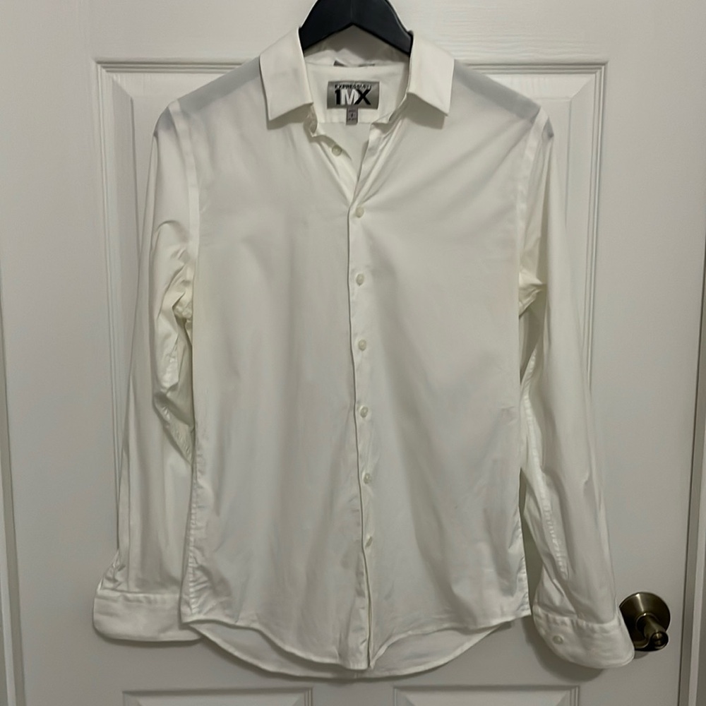 Express men’s 1MX fitted button down